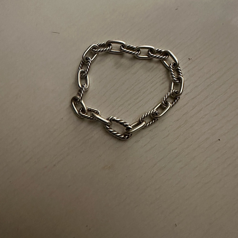 David  Yurman Madison Chain Sterling Silver Bracelet
